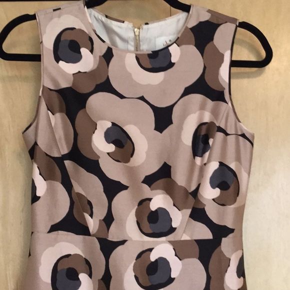 Kate Spade DECO ROSE DELLA DRESS IN NEUTRAL - Picture 3 of 9